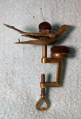 Sewing Bird Brass C. 1855 Sewing Collectible • $160
