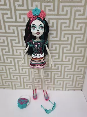 Mattel Monster High I Heart Accessories Skelita Doll -used • $48