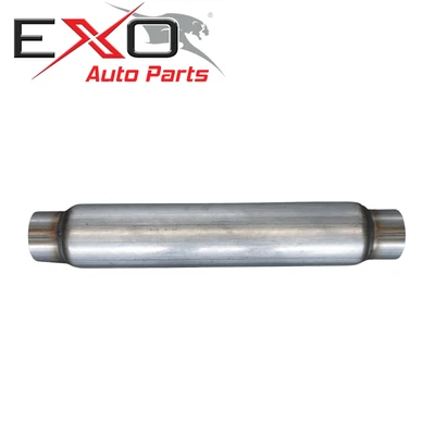 $77.99 • Buy 2 1/2  2.5  Inch Exhaust Hotdog Resonator Muffler Stainless Steel 15  Long Body