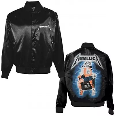 Metallica RTL Satin Jacket (Cold Weather Quilted Lined) • $229