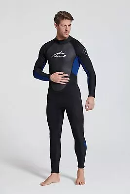 Premium Men's Wetsuits 3mm Neoprene Diving Snorkeling Surfing Swimming Back Zip • $59.99