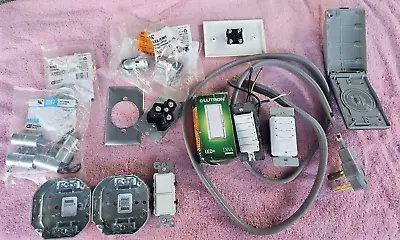 Lot Of Misc Assorted Hardware Electrical & Other Items Pictured FREE SHIPPING! • £38.60