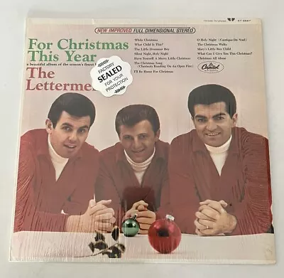 THE LETTERMAN FOR CHRISTMAS THIS YEAR VINYL LP EX Shrink Nice Copy Record Vtg • $19.95