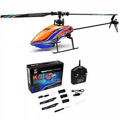 LEOSO WLtoys XK K127 RC Helicopter Remote Control Helicopter Altitude Hold On... • $120.95