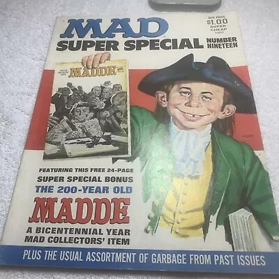 Mad Magazine Madde Super Special #19 VINTAGE COMICS & Toys 80’s Nostalgic Mags • £16.08