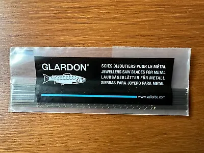 Super Glardon 4/0 Metal Saw Blades 0.2 X 0.4 X 130mm 1 Gross • £18