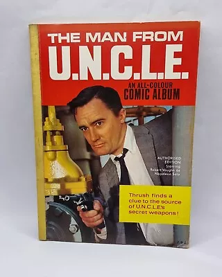 The Man From UNCLE Comic Album No 1 Book Vintage Original 1960s America TV Show • £9.99