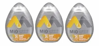 Mio Mango Peach Liquid Water Enhancer 3 Bottle Pack • £23.11