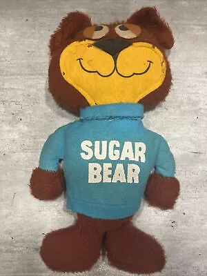 Vintage  Post Super Sugar Bear Plush Golden Crisp 1973 Mail Away Fair Condition • $18.99