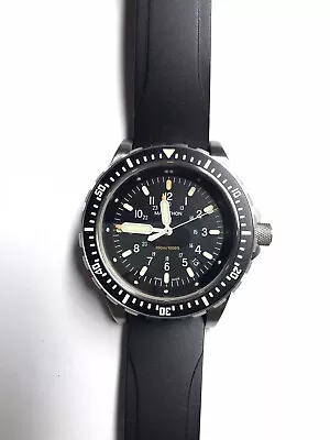 Marathon Jumbo Diver's Quartz (JSAR) 46mm Stainless Steel Case With Black Rubber • $900