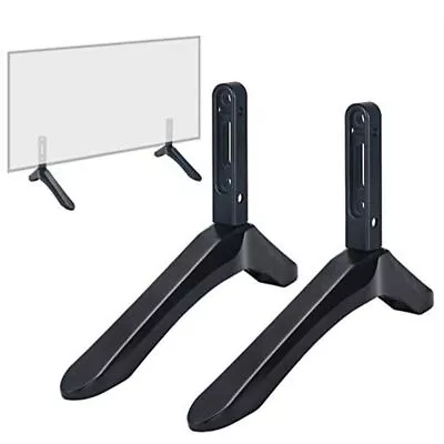 $32.67 • Buy 2Pcs 32 -65  Universal TV Stand Base Bracket For Mount Samsung Vizio Sony Lcd TV