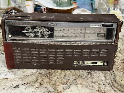 Vtg  Channel Master Trans World  Radio Portable Short Wave International-radio • $145