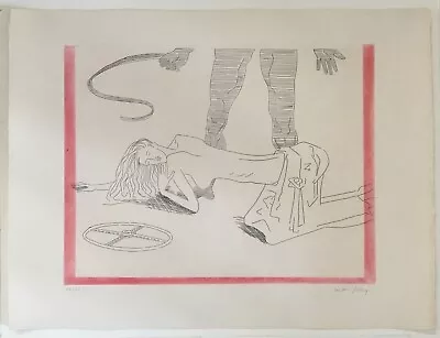 Man Ray American Modern Etching Signed Listed  • $1100