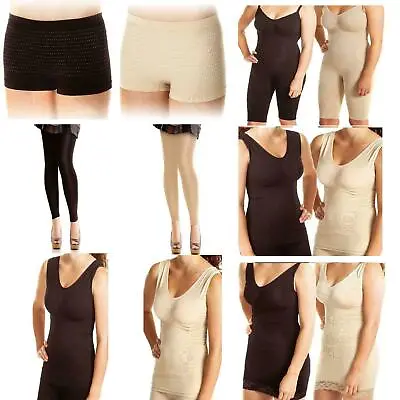£3.95 • Buy Womens Seamless Tummy Control Body Shape Leggings Underwear Slimming Suits