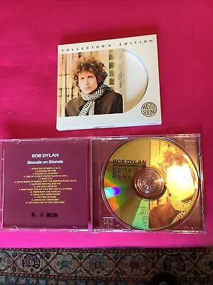 Bob Dylan Blonde On Blonde Rare Master Sound 24 Karat Gold Disc Special Edition • £25