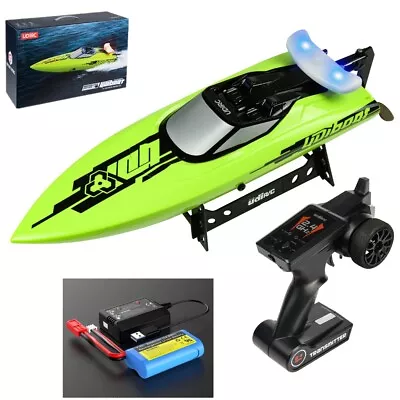 UDIRC RC Racing Boat 40KM/H Brushless High Speed Remote Control Racing Boat Gift • $79.98