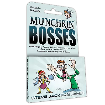 Bosses Munchkin 30 Card Expansion Game Steve Jackson SJG4271 Booster • $13.09