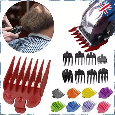8/10X Wahl Attachment Hair Clipper Guide Limit Comb 8in1 Blades Trimmer Guards • $11.30