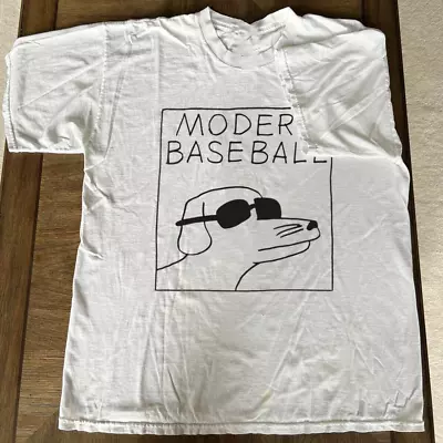 Modern Baseball Music For Lovers White T-Shirt Cotton Full Size RM380 • $20.99