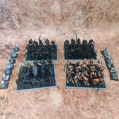 Warhammer The Old World Zombies X80 Inc Command And Movement Trays AX074-0326 • $126.31