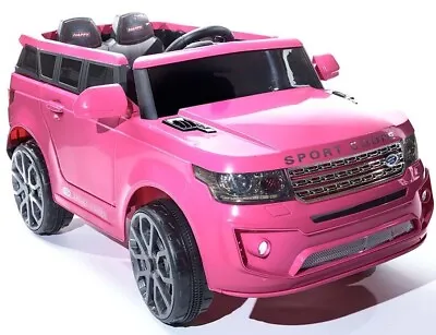 Kids 4x4 Jeep Sport Style Off Roader 12v Electric/Battery Ride On Car Pink • £134.95