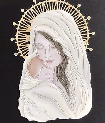 £2.80 • Buy 3 Die Cuts - Mother Mary And Jesus - Christmas Nativity, Religious Card Toppers