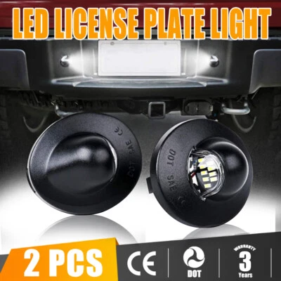 $9.53 • Buy 2x For Ford F150 F250 F350 LED License Plate Light Tag Lamp Assembly Replacement