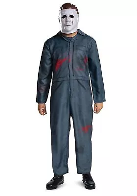 Halloween II Michael Myers Adult Halloween Costume Mask Licensed LARGE/XL • $49.95