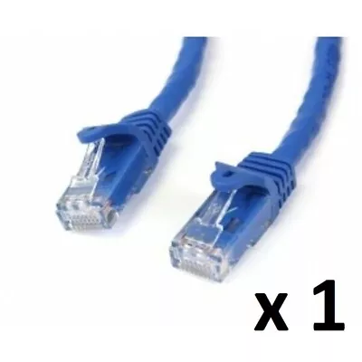5M CAT5 PATCH (1pc) (Straight Through) BLUEGeneric RJ-45/8P8C Ethernet Cable  • $15.50