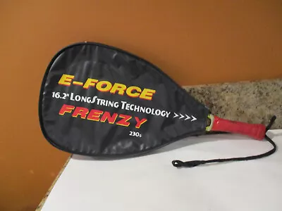 E-Force Racquetball Racquet Long String Technology Frenzy 230 G Vintage W/ Cover • $6.99