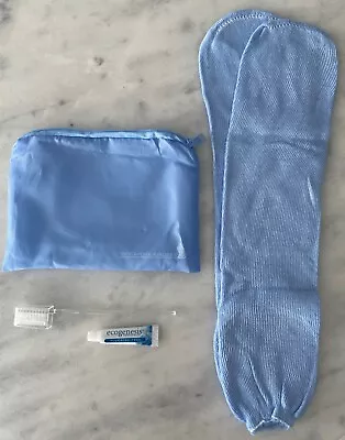 Singapore Airlines Travel Pack Toothbrush & Paste Socks • $3.50