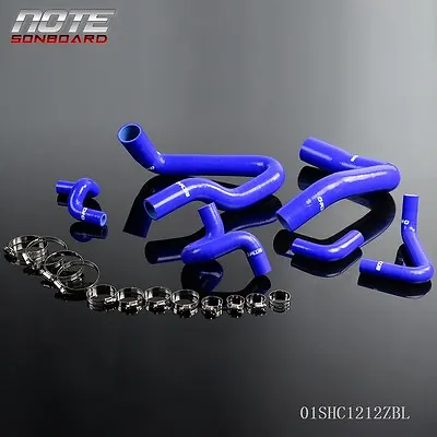 Gplus Fit For 86-93 Mustang Gt Lx Cobra 5.0 Silicone Radiator Hose Tube Kit Blue • $37