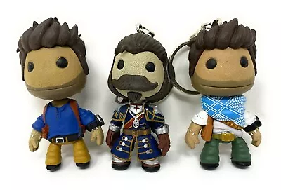 £29.97 • Buy Sackboy Keyrings Little Big Planet PROMO Game Merch Figures Triple Pack PS4 New 