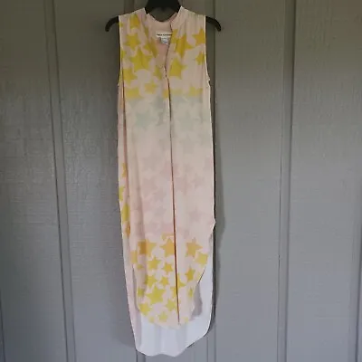Mara Hoffman Star Blast Shirt Dress Size XS Women Sleeveless Rayon • $55