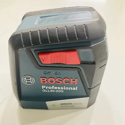 Bosch Professional GLL40-20G Green Self-Leveling Cross Laser • $49.99