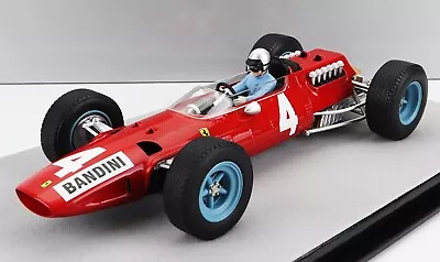 Tecnomodel FERRARI F1 512 ITALY GP 1965 BANDINI #4 W/Figure LE95  1/18 New! • $279