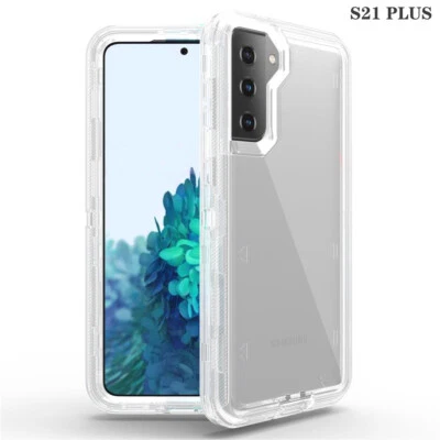 $17.48 • Buy Shockproof Defender Hard Clear Case For Samsung S23 Ultra S22+ S21 S20 Note20 10