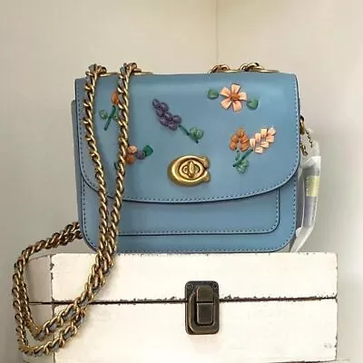 Coach Madison W Floral Embroidery NWT • $450