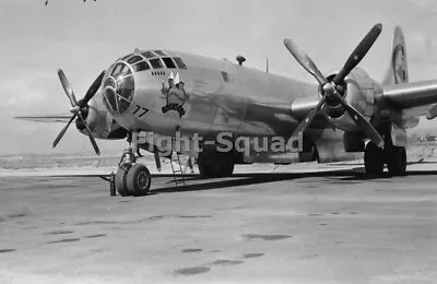 WW2 Picture Photo US Bomber B-29 Boxcar Dropped Atomic Bomb On Nagasaki 3505 • $5.95