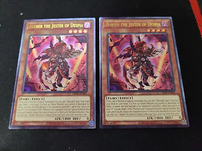 Yugioh!  Aluber The Jester Of Despia  - OP20EN003 - Ultimate Rare - Unlimited NM • $33.99