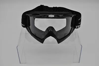 Texport Off-Road  Motocross Goggles Gloss Black Unisex Adult • $10