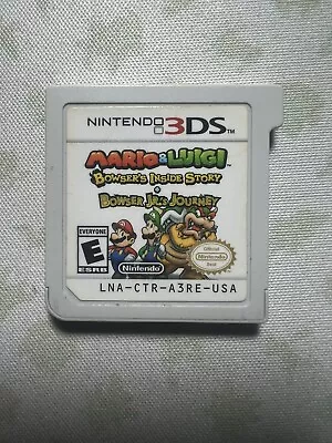 Mario & Luigi:Bowser's Inside Story + Bowser Jr.'s Journey Nintendo 3DS TESTED • $40