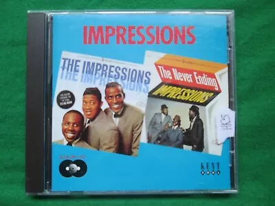 The Impressions - The Impressions / The Never Ending Impressions - Kent Soul Cd • £8.99