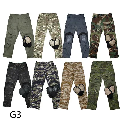 £101.27 • Buy TMC2901 Men Military Tactical G3 Combat Cargo Training Pants With Knee Pads