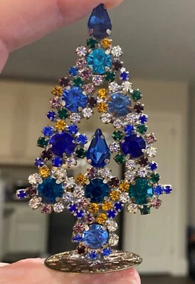 $70 • Buy Czech Vintage Crystal Tree
