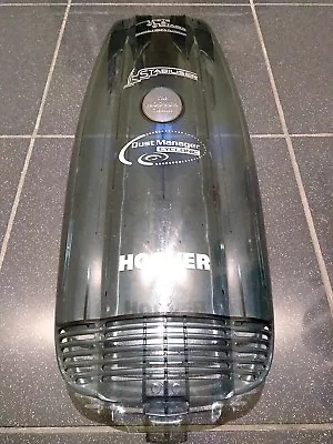 Hoover Dust Manager Cyclonic Dark Grey / Silver Front Dust Cover /  Lid • £21.95