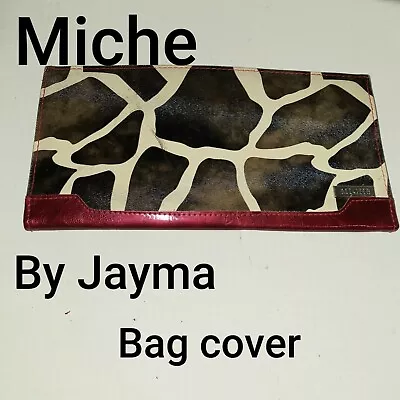 Miche Jayma Purse Shell Animal Print Giraffe Classic Bag Size Cover • $10