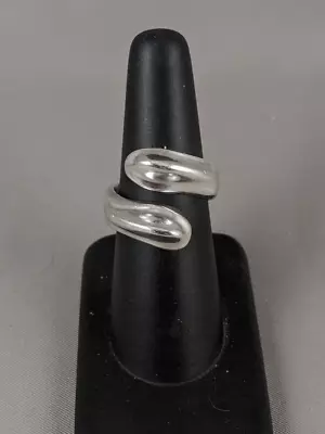 Modern Sterling Silver Wrap Ring US Size 7 10.38g 925 MEXICO • $39.99