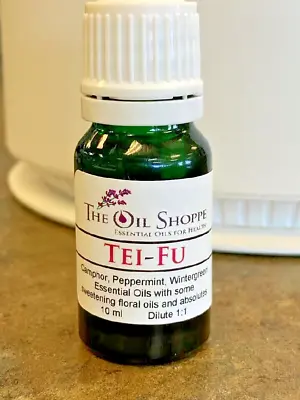 Tei-Fu Pure Essential Oil Blend 10 Ml In Green Glass Bottle With Eurodropper Lid • $6.50