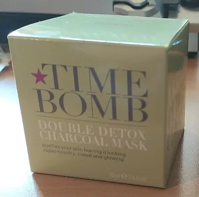 Time Bomb Double Detox Charcoal Mask 75ml • £15